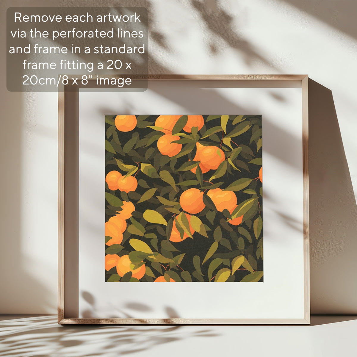 colorful family art calendar for your walls based on original still life vibrant, bright and fresh oil paintings by australian emerging artist yani lenehan