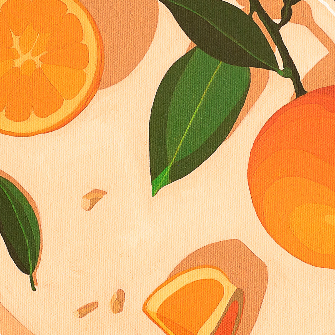 Orange Zest australian oil painting