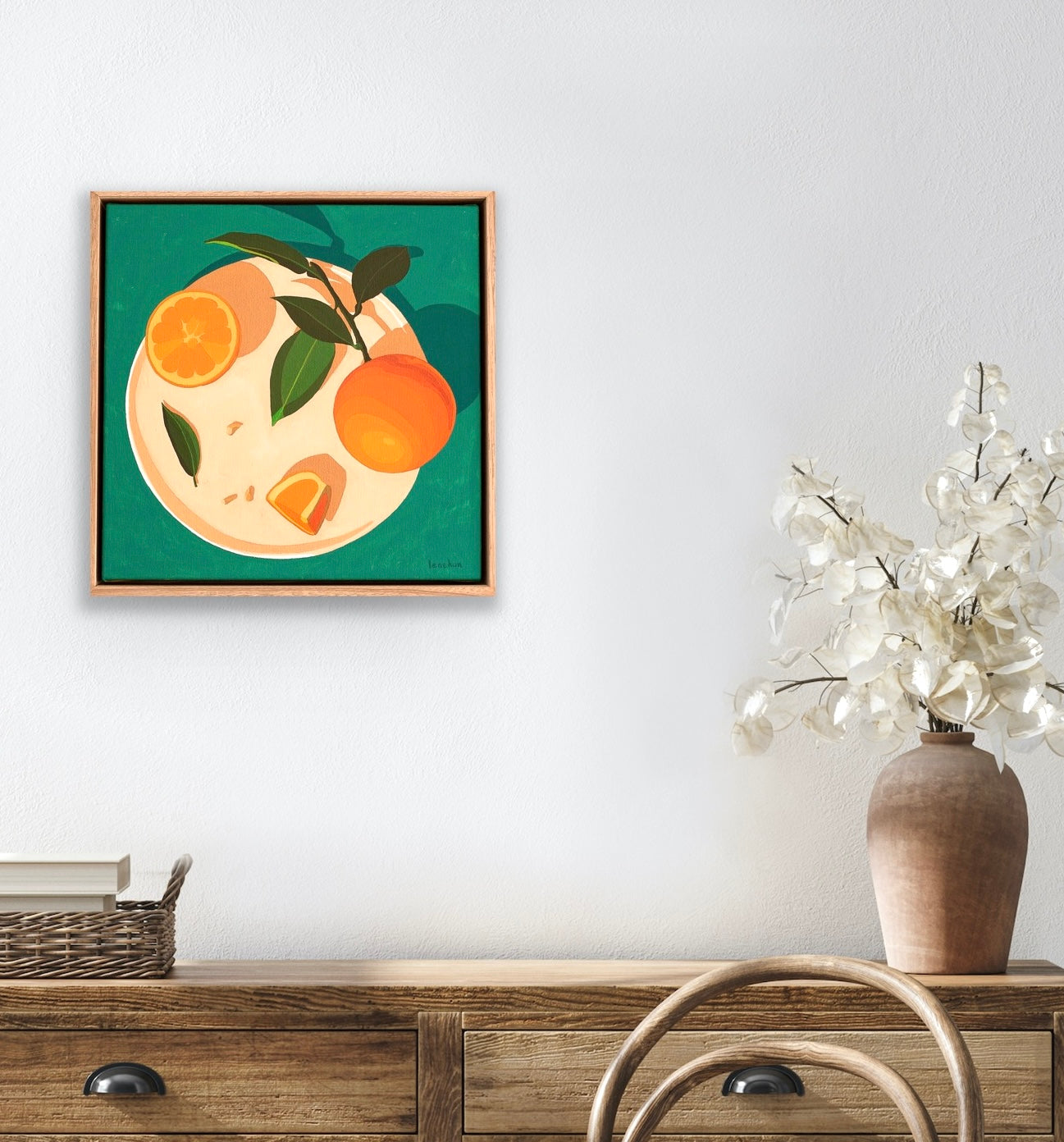 Orange Zest australian oil painting