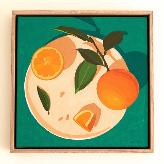 Orange Zest Australian oil painting