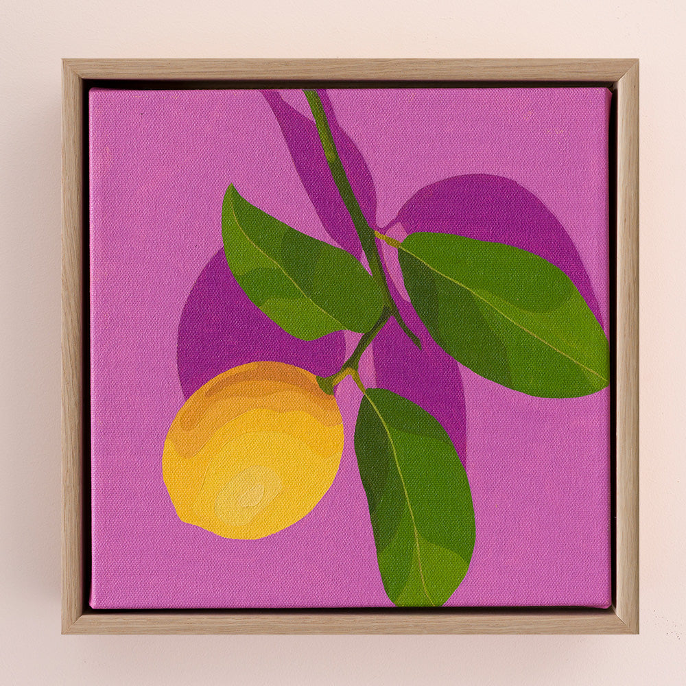Whimsy Lemon on Lavender
