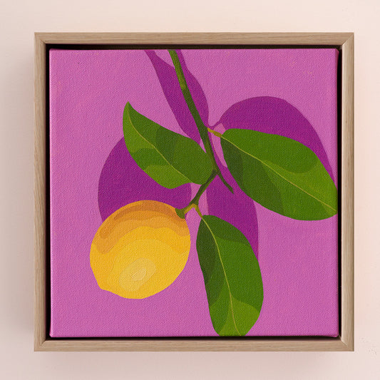 Whimsy Lemon on Lavender