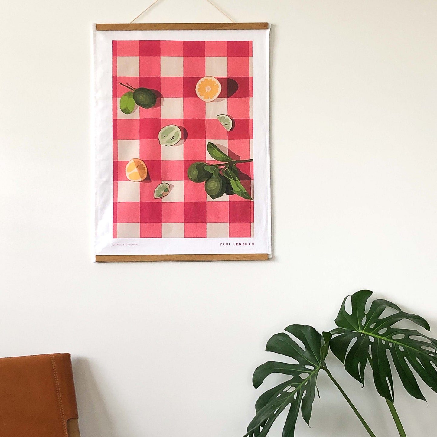 Magnetic Wooden Hanger for Yearly Planner