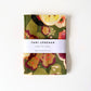 100% pure linen contemporary colourful fruit art tea towel