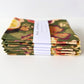 100% pure linen contemporary colourful fruit art tea towel