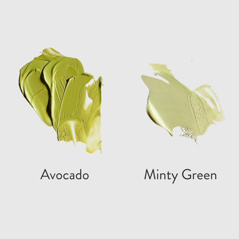 neutral colours mixed using oils