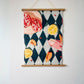 Linen Tea Towel - Pomegranate, Citrus and Stone Fruit