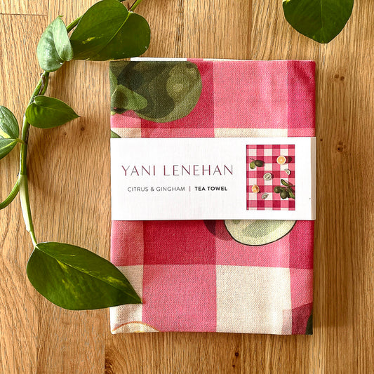 ‘Single Art Series tea towels are a great way to add a pop of colour to your kitchen adventures