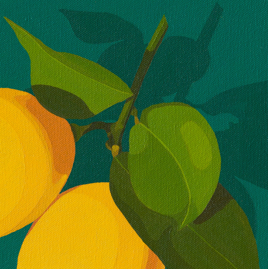 Whimsy Lemons on Teal_4